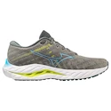 Herren Laufschuhe Mizuno  Wave Inspire 19 Ghost Gray/Jet Blue/Bolt 2 (Neon)