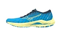 Herren Laufschuhe Mizuno  Wave Inspire 19 Jet Blue/Bolt 2 (Neon)/Luminous  UK 14