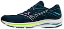 Herren Laufschuhe Mizuno  Wave Rider 25 Gibraltar Sea/White  UK 11,5