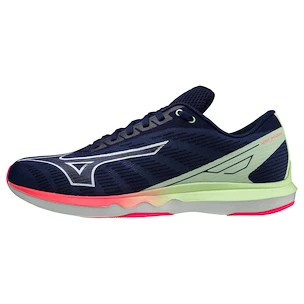 Herren Laufschuhe Mizuno  Wave Shadow Wave Shadow 5 / Blue Depth / Illusion Blue / Paradise Green