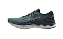 Herren Laufschuhe Mizuno  Wave Skyrise 4 Mineral Blue/Snow White/Dress Blues  UK 14