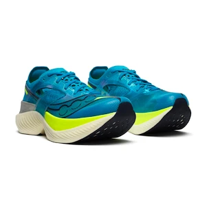 Herren Laufschuhe Saucony Endorphin Elite Viziblue/Citron