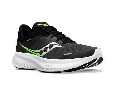 Herren Laufschuhe Saucony  Ride 16  Umbra/Slime  UK 14