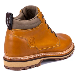 Herren-Outdoorschuhe Hanwag Kofel Mid Special Edition Cognac/Gemse