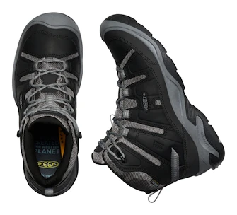 Herren-Outdoorschuhe Keen Circadia Mid Wp Black/Steel Grey  US 10