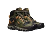 Herren-Outdoorschuhe Keen Ridge Flex Mid Wp Capulet Olive/Desert Sun