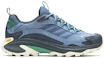 Herren-Outdoorschuhe Merrell  Moab Speed 2 Gtx Steel Blue