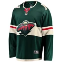 Herren Radtrikot  Fanatics Breakaway Breakaway Jersey NHL Minnesota Wild green domácí