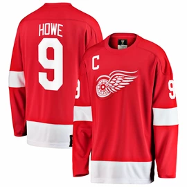 Herren Radtrikot Fanatics Breakaway Jersey NHL Vintage Detroit Red Wings Gordie Howe 9