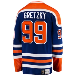 Herren Radtrikot  Fanatics Breakaway Jersey NHL Vintage Edmonton Oilers Wayne Gretzky 99  XL