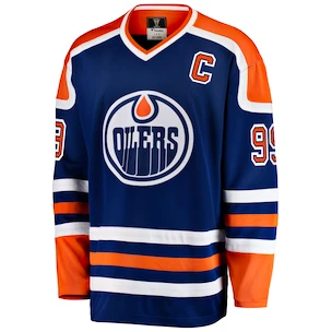 Herren Radtrikot  Fanatics Breakaway Jersey NHL Vintage Edmonton Oilers Wayne Gretzky 99  S