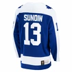 Herren Radtrikot  Fanatics Breakaway Jersey NHL Vintage Toronto Maple Leafs Mats Sundin 13