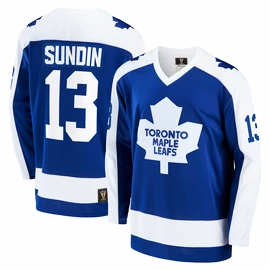 Herren Radtrikot Fanatics Breakaway Jersey NHL Vintage Toronto Maple Leafs Mats Sundin 13