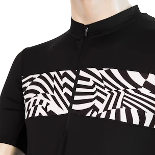 Herren Radtrikot Sensor  Cyklo Miles Black