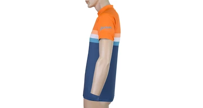 Herren Radtrikot Sensor  Cyklo Summer Stripe Blue/Orange