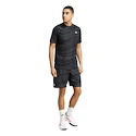 Herren Shorts adidas  Club Graphic Short Carbon/Black