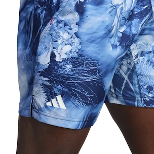 Herren Shorts adidas  Melbourne Ergo Tennis Graphic Shorts Blue XL