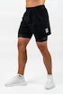 Herren Shorts Nebbia  Compression 2in1 shorts black XXL