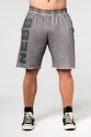 Herren Shorts Nebbia  Washed-off Gym Sweatshorts NO BS Light Grey M