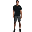 Herren Shorts Under Armour  Launch SW 9'' Short gray Pitch Gray