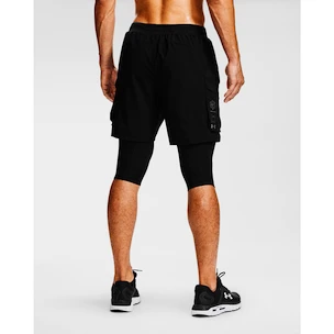 Herren Shorts Under Armour  Run Anywhere 2N1 Long STS black S