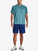 Herren Shorts Under Armour  Woven Emboss Short-BLU