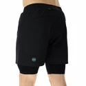 Herren Shorts UYN  RUNNING EXCELERATION OW PERFORMANCE 2IN1 SHORT Black