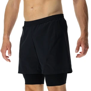 Herren Shorts UYN  RUNNING EXCELERATION OW PERFORMANCE 2IN1 SHORT Black