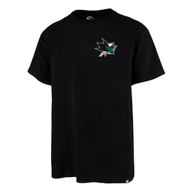 Herren T-Shirt 47 Brand NHL San Jose Sharks Backer '47 ECHO Tee