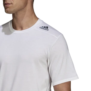 Herren T-Shirt adidas  Designed For Training Tee White S