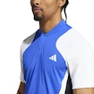 Herren T-Shirt adidas  Freelift Polo Pro Lucid Blue