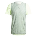 Herren T-Shirt adidas  MESH TEE PRO SILGRN/GRESPA M