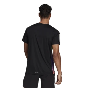 Herren T-Shirt adidas Own The Run Colorblock Black