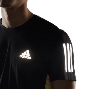 Herren T-Shirt adidas Own The Run Colorblock Black