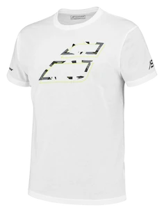 Herren T-Shirt Babolat  Aero Cotton Tee White XL