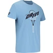 Herren T-Shirt Babolat  Drive Cotton Tee Drive Heritage Blue