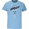 Herren T-Shirt Babolat  Drive Cotton Tee Drive Heritage Blue