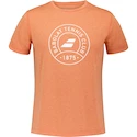 Herren T-Shirt Babolat  Exercise Graphic Tee Men Vibrant Orange