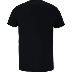 Herren T-Shirt Babolat  Exercise Message Tee Men Black