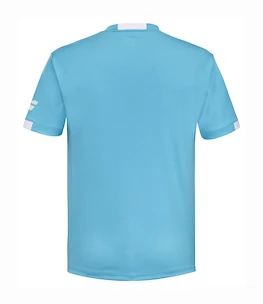 Herren T-Shirt Babolat  Play Crew Neck Tee Men Cyan Blue