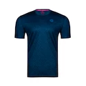 Herren T-Shirt BIDI BADU  Falou Tech Tee Dark Blue, Petrol XL