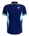 Herren T-Shirt BIDI BADU  Grafic Illumination Polo Dark Blue M