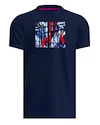 Herren T-Shirt BIDI BADU  New York 2024 Chill Tee Dark Blue/Red