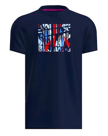 Herren T-Shirt BIDI BADU New York 2024 Chill Tee Dark Blue/Red