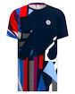 Herren T-Shirt BIDI BADU  New York 2024 Tee Dark Blue/Red