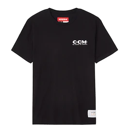 Herren T-Shirt CCM 125 Anniversary SS Tee B Black