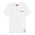 Herren T-Shirt CCM 125 Anniversary SS Tee B White