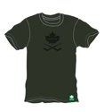 Herren T-Shirt CCM Nostalgia LEAF S/S TEE DARK GREEN