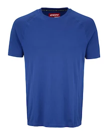 Herren T-Shirt CCM SS Premium Training Tee Royal Senior