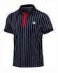 Herren T-Shirt Fila  Polo Stripes Navy/White